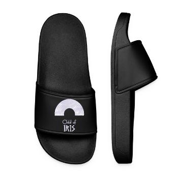 Child of Iris – Percy Jackson inspired design - Women’s Pool Sliders - black - Front