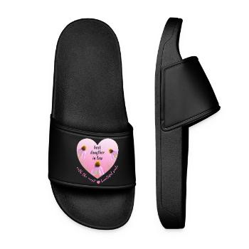 Meilleure fille en droit - Claquettes Femme - noir - Devant