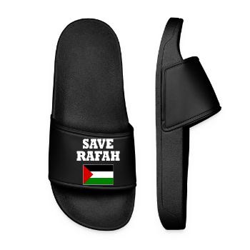Save rafah - Women’s Pool Sliders - black - Front