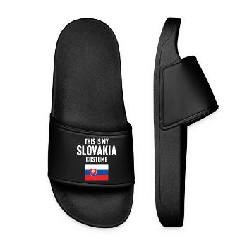 This my Slovakia costume - Women’s Pool Sliders - black - Front