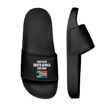 This my South Africa costume - Women’s Pool Sliders - black - Front