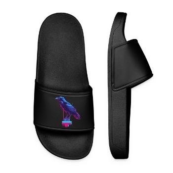 Neon Raven - Women’s Pool Sliders - black - Front