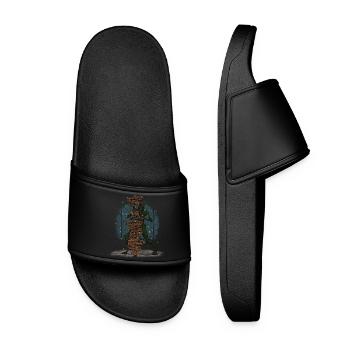 Evil Places - Women’s Pool Sliders - black - Front