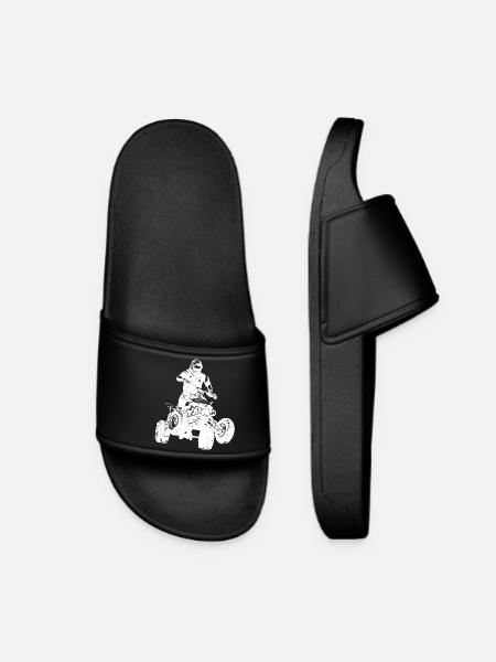 Quad - Frauen Badelatschen - Schwarz
