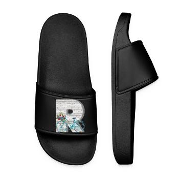 bicycle e 100 r - Women’s Pool Sliders - black - Front