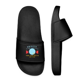 Objets dans l’inventaire que nous utilisons - Claquettes Femme - noir - Devant
