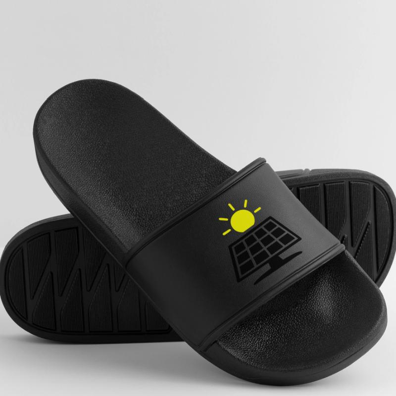 Solpaneler til solcelleanlæg Badesandaler til damer