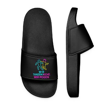 Neon Pogo Dance Duo - Women’s Pool Sliders - black - Front