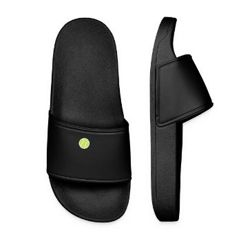 Tennis - Claquettes Femme - noir - Devant