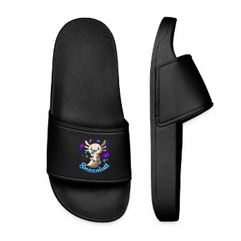 axolotl - Women’s Pool Sliders - black - Front