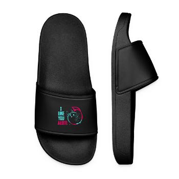 Axolotl - Women’s Pool Sliders - black - Front