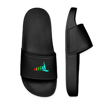 Windsurfing Windsurfing Windsurfing Water Sports Surf - Women’s Pool Sliders - black - Front