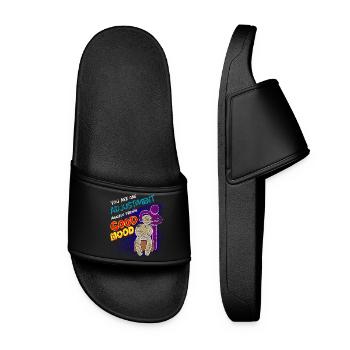 Chiropractor massage doctor bone spine - Women’s Pool Sliders - black - Front