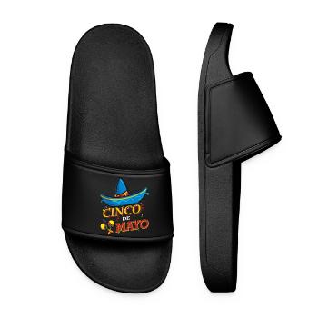 cinco de mayo - 5 de mayo - Women’s Pool Sliders - black - Front