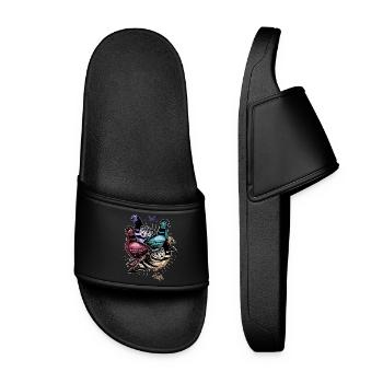 Dove - Women’s Pool Sliders - black - Front