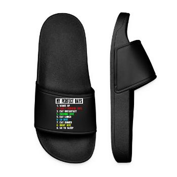 MY PERFECT DIVE DAY - DIVING - perfect day - Women’s Pool Sliders - black - Front