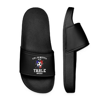 Baby-foot - Claquettes Femme - noir - Devant