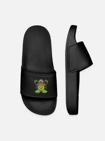 Kiwi - Claquettes Femme - noir