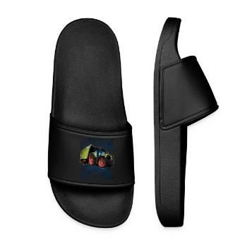 tractor - Women’s Pool Sliders - black - Front