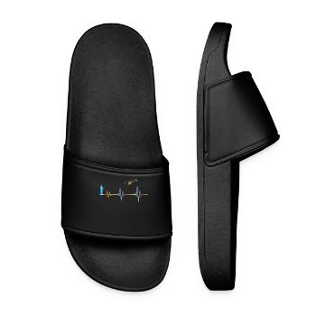 Hélicoptère RC Heartbeat Heart Beat Heli - Claquettes Femme - noir - Devant
