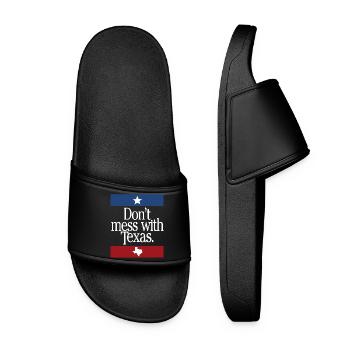 Don't Mess With Texas - Women’s Pool Sliders - black - Front