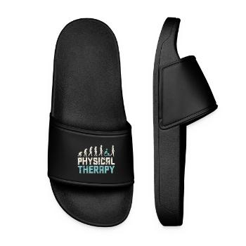 Physiotherapist profession - Women’s Pool Sliders - black - Front