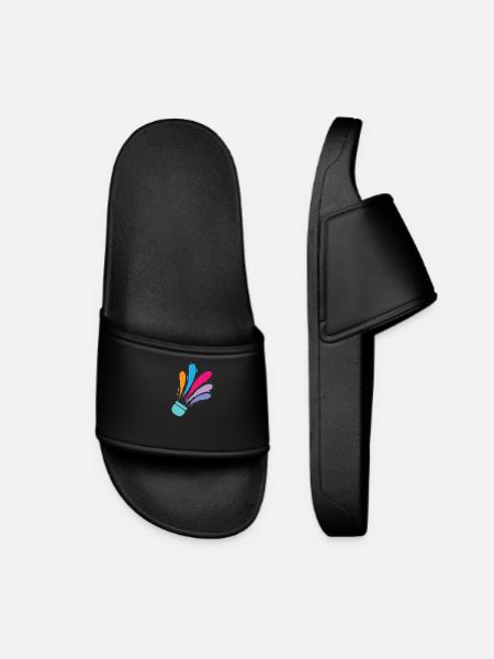 coloré federball badminton Federball Sport - Claquettes Femme - noir