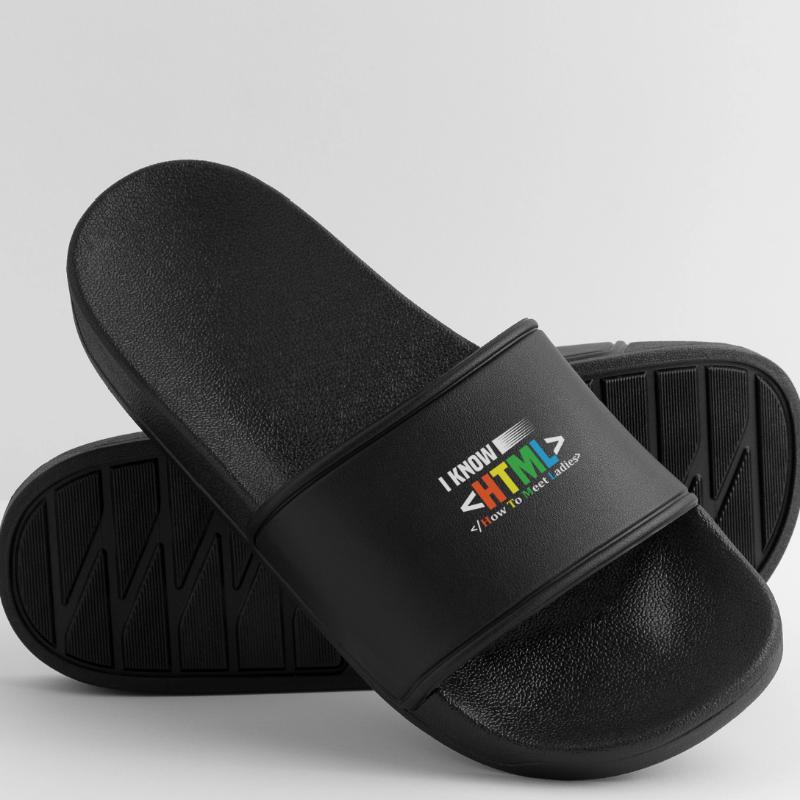 Code Encoding Coder Encoding Computer Scientist Women’s Pool Sliders
