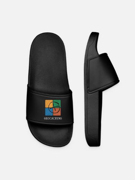 Géocaching Geocacher - Claquettes Femme - noir