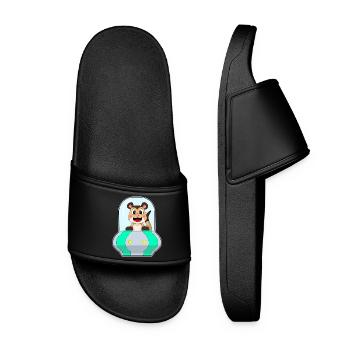 Vaisseau spatial Suricate Espace - Claquettes Femme - noir - Devant