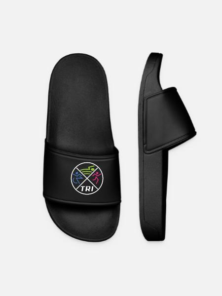 Triathlon féminin - Claquettes Femme - noir