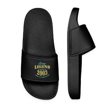 A legend was born in 2003 - Women’s Pool Sliders - black - Front