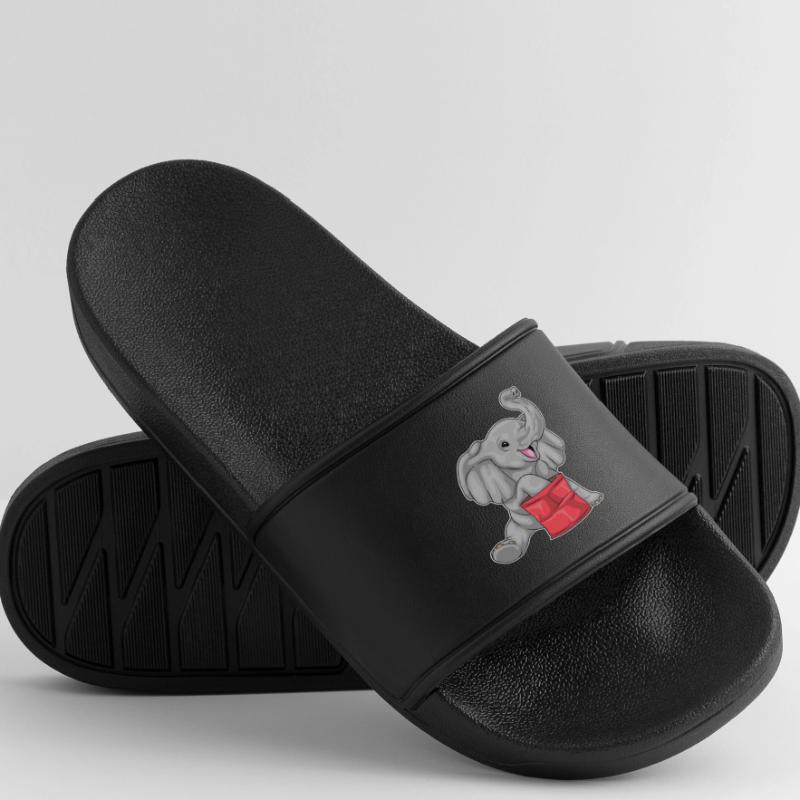 Elephant Chips Women’s Pool Sliders