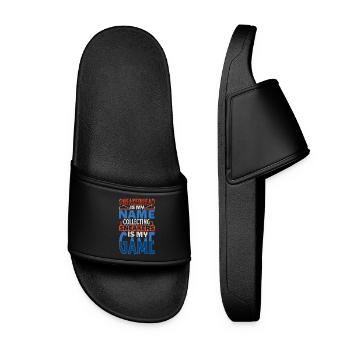I'm Playing Shoe Collecting - Sneakerhead - Women’s Pool Sliders - black - Front