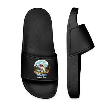 Poodle - Women’s Pool Sliders - black - Front