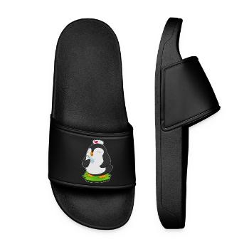 Infirmière Penguin Vie quotidienne - Claquettes Femme - noir - Devant