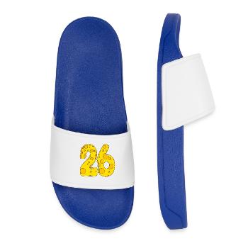 26 ans de Lustig Käse - Claquettes Femme - bleu roi - Devant