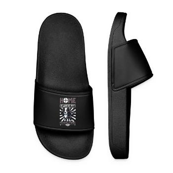 Accueil - Epagneul Picard - Claquettes Femme - noir - Devant