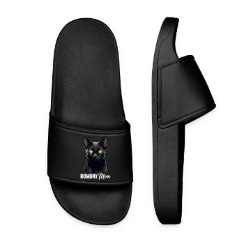 Chat de Bombay Bombay Katze - Claquettes Femme - noir - Devant