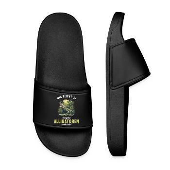 Alligatoren Alligator - Claquettes Femme - noir - Devant