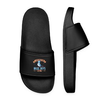 I love my blue jay - Women’s Pool Sliders - black - Front
