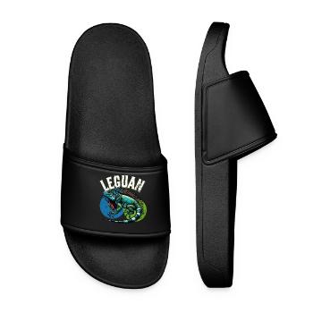 Iguana - Women’s Pool Sliders - black - Front