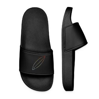 Surfboard - Women’s Pool Sliders - black - Front