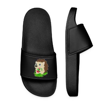 Boule de Noël Porc-épic - Claquettes Femme - noir - Devant