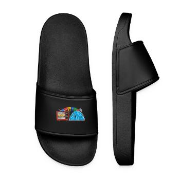 Producteurs de musique et beatmakers Merch, Studio Apparel - Claquettes Femme - noir - Devant
