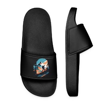 Mountains Hiking - Women’s Pool Sliders - black - Front