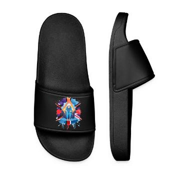 Freezing British Pensioner - Women’s Pool Sliders - black - Front