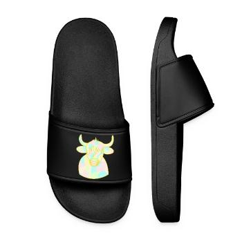Opal Cuddle Bull - Women’s Pool Sliders - black - Front