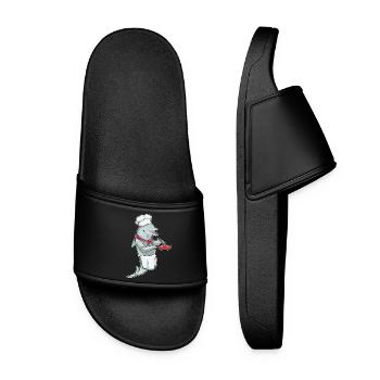 Cuisson à la poêle Dolphin - Claquettes Femme - noir - Devant