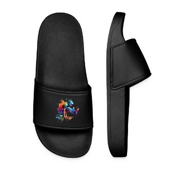 Parkour - Women’s Pool Sliders - black - Front